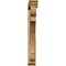 Ekena Millwork Olympic Traditional Rough Sawn Bracket w/ Offset Brace, Western Red Cedar, 6"W x 42"D x 48"H BKT0604X42X48OLY01RWR - alternate 3